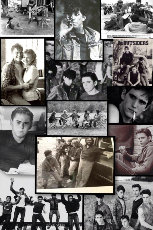 Vintage Black and White Movie Collage Wall Art