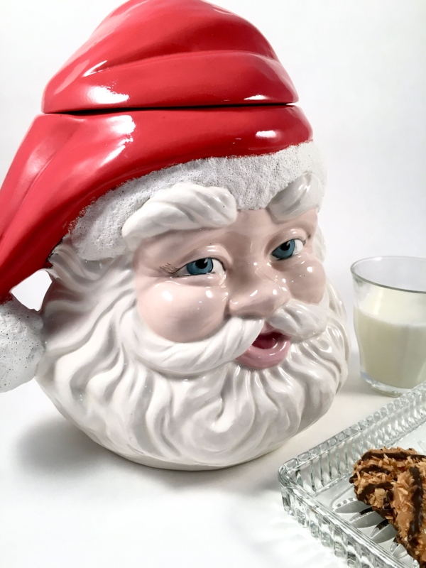 Vintage Santa Cookie Jars