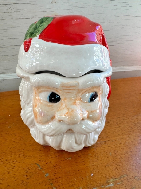 Vintage Santa Claus Ceramic Cookie Jar
