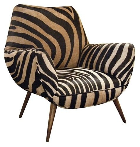 Vintage Stencilled Zebra Chair | Zebra chair, Zebra furniture, Print ...
