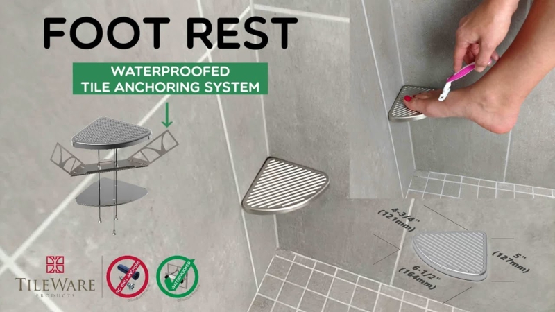 Foot Rests In Showers