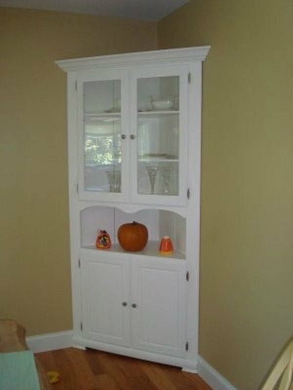 White Corner Hutch Styling Ideas and Tips