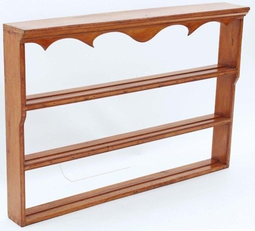 Wooden Wall Mounted Plate Display Rack - WoodWorking Projects & Plans