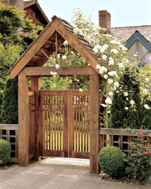 15 Arbor with Gate Ideas for an Enchanting Garden Entrance | Garden ...