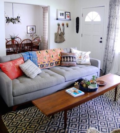 15 Narrow Coffee Table Ideas For Small Spaces | Living Room Ideas