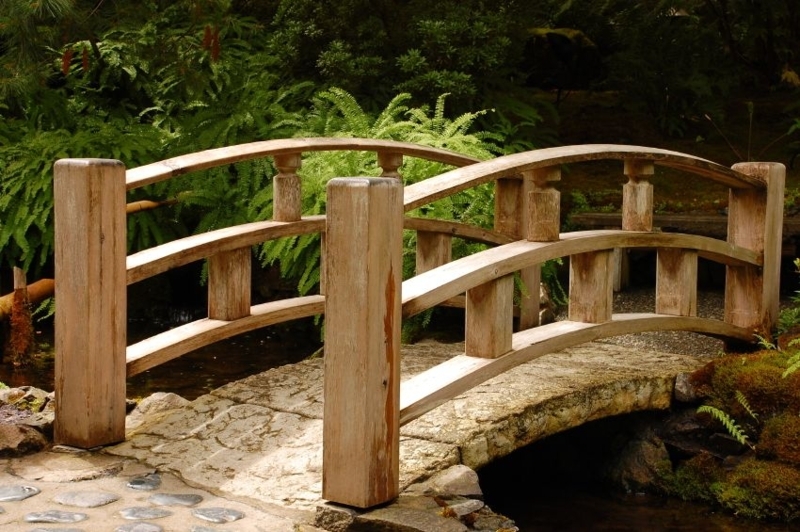 49 Tranquil Backyard Garden Bridge Ideas and Designs | Backyard bridges ...