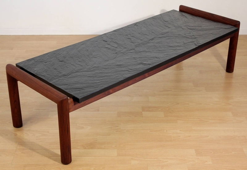 Adrian Pearsall Slate Top Mid-Century Coffee Table