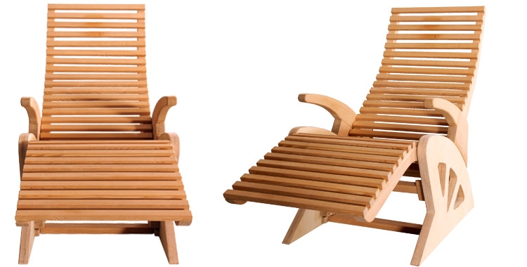 Alto Confort Wooden Sauna Relaxation Chair