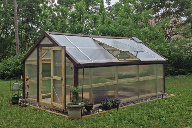 Amish Style Garden Shed Greenhouse Design Ideas