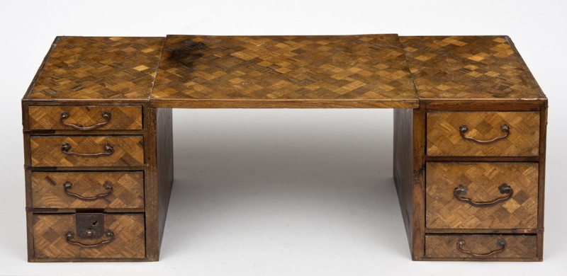 Antique Japanese Traveling Writing Desk Circa 1880