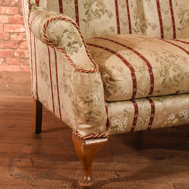 Antique Queen Anne Style 2-Seater Sofa circa 1900