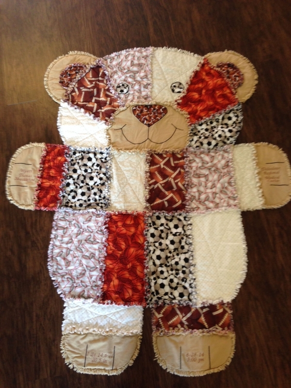 Bear Rag Quilt Pattern Cozy Patchwork Design