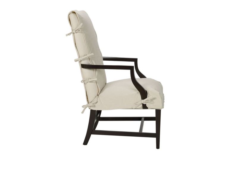Beige Slipcover for Martha Washington Armchair