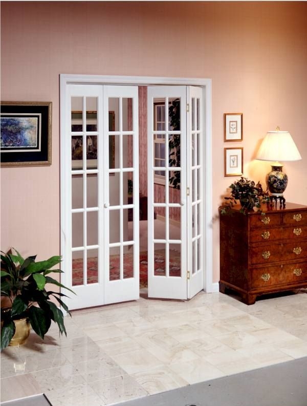 Bifold glass doors. | Glass doors interior, French doors interior ...