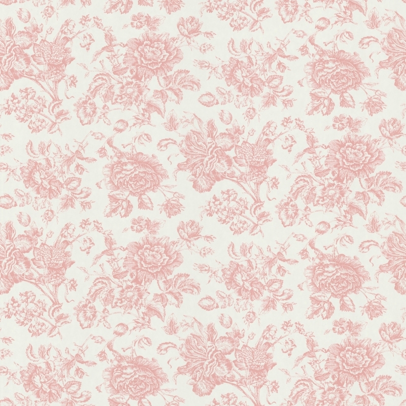 Pink Toile Wallpapers