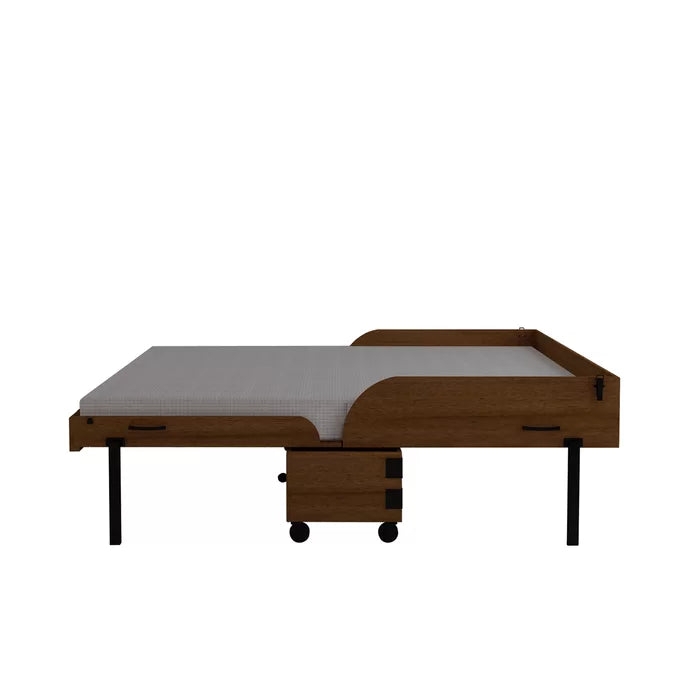 Caribou Queen Solid Wood Mobile Murphy Bed