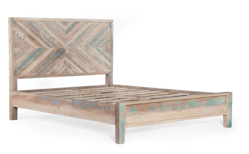 Caspian Coastal Queen Bed Coastal Bed Frame Queen Size Bed - Etsy