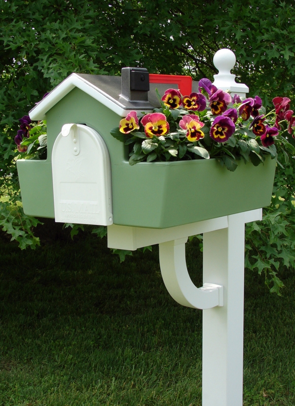 Mailbox With Flower Boxes