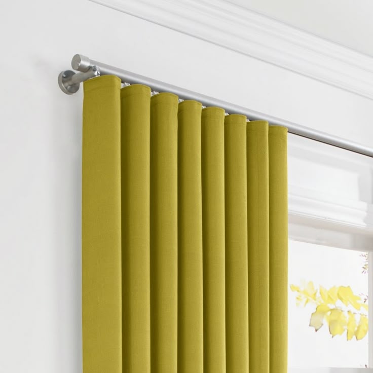 Chartreuse Grommet Curtain Panels for Modern Windows