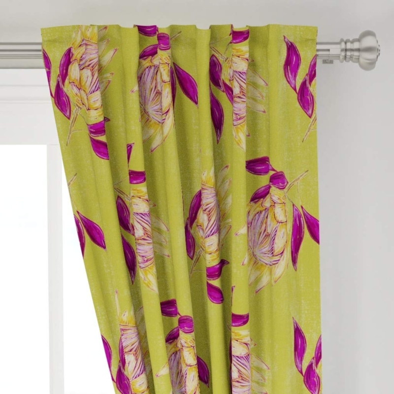 Chartreuse Curtains