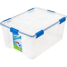 Clear Mouse-Proof Storage Container with Secure Lid