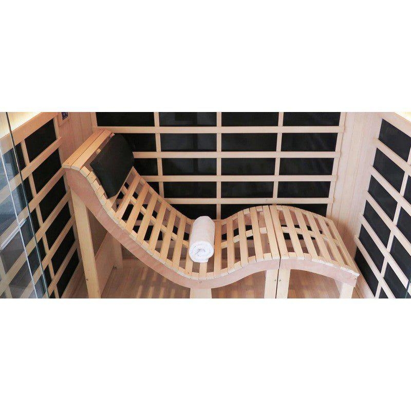 Clearlight Sanctuary Wooden Sauna Lounge Chair