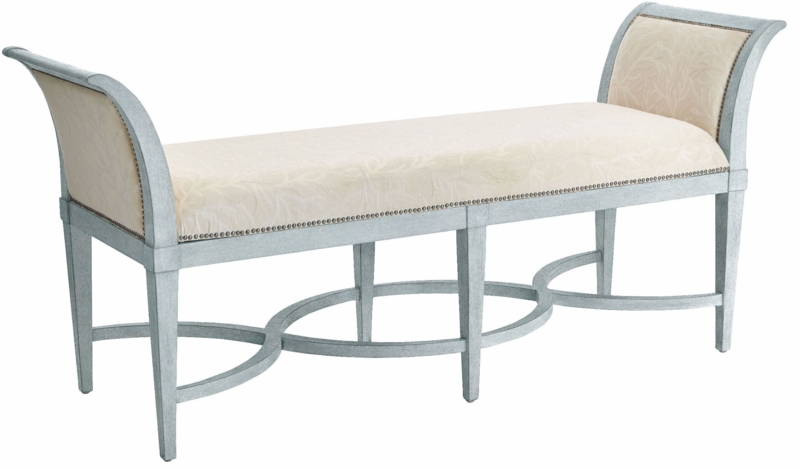 Coastal Living Resort Sea Salt Surfside Bed End Bench from Coastal ...