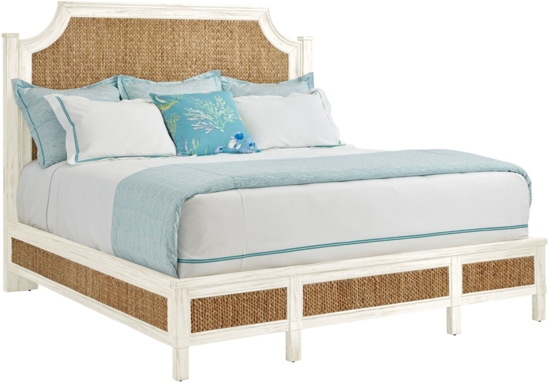 Coastal Nautical Woven King Size Bed Frame