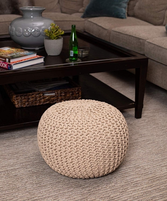 Coastal Ottomans & Coastal Poufs - Beachfront Decor | Coastal living ...