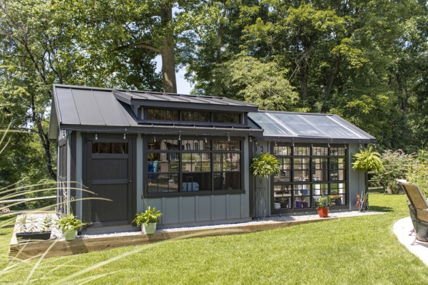 Combo Greenhouses - Amish Mike- Amish Sheds, Amish Barns, Sheds NJ ...