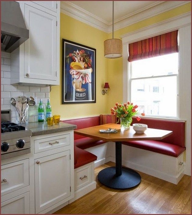 Cozy Corner Booth Kitchen Dining Nook