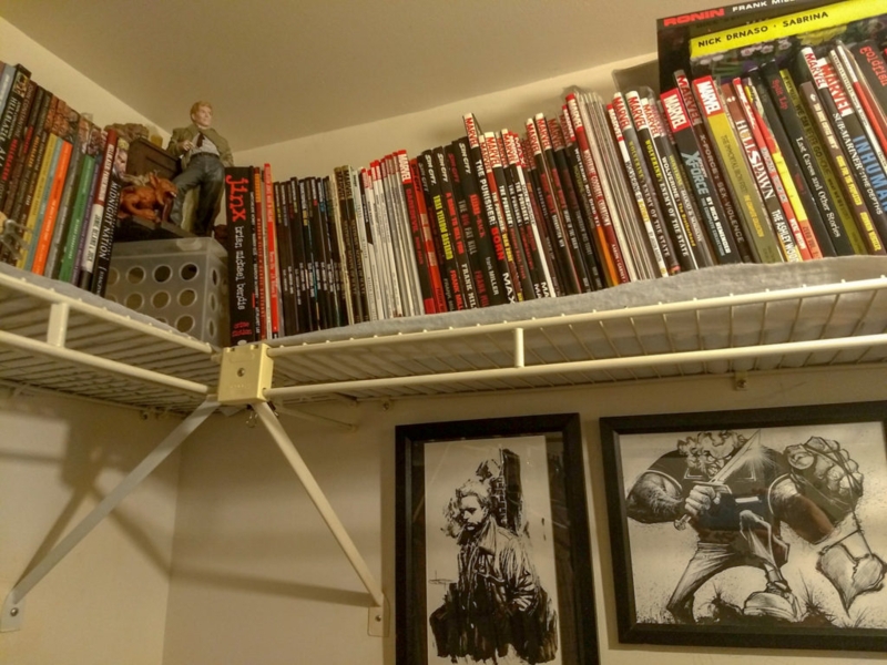 Creative Overhead Comic Book Storage Ideas