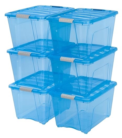 Durable Mouse-Proof Clear Plastic Storage Containers