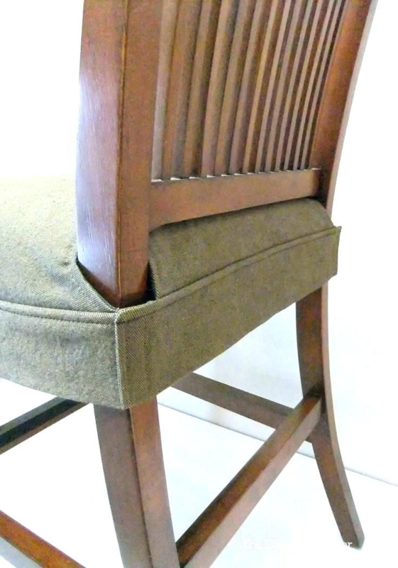 Elegant Dining Chair with Custom Slipcover