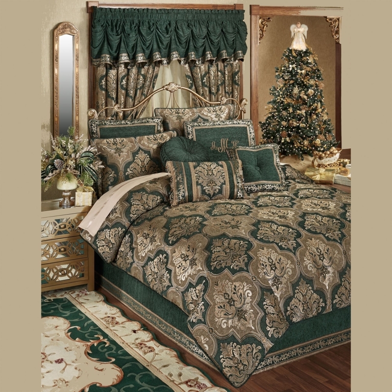 Emerald Green Comforter Sets