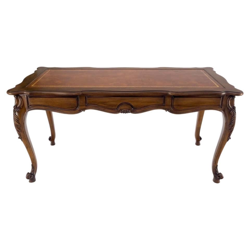Elegant French Country Large Wooden Desk
