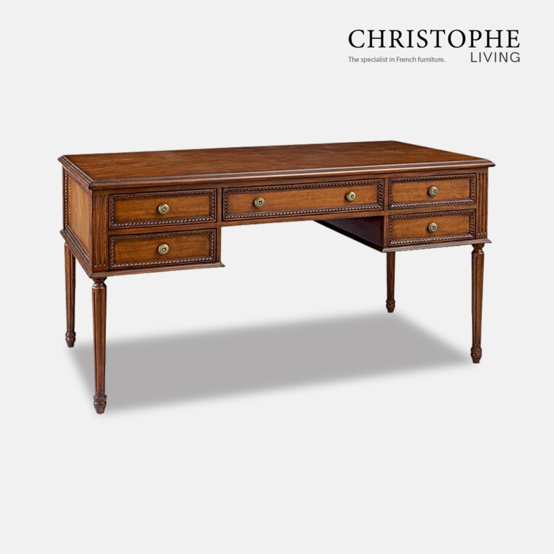 Elegant French Provincial Louis XVI Style Desk