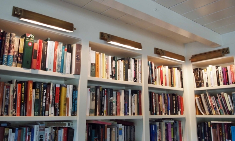 Elegant Library Bookcase Lighting Ideas