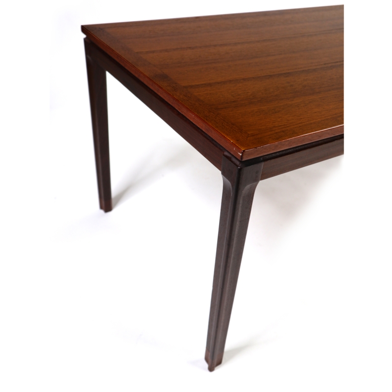 Elegant Long Narrow Wooden Coffee Table Design