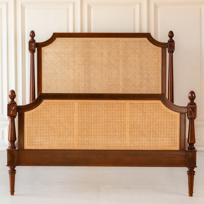 Elegant Louis XVI Style Camille Cane Bed