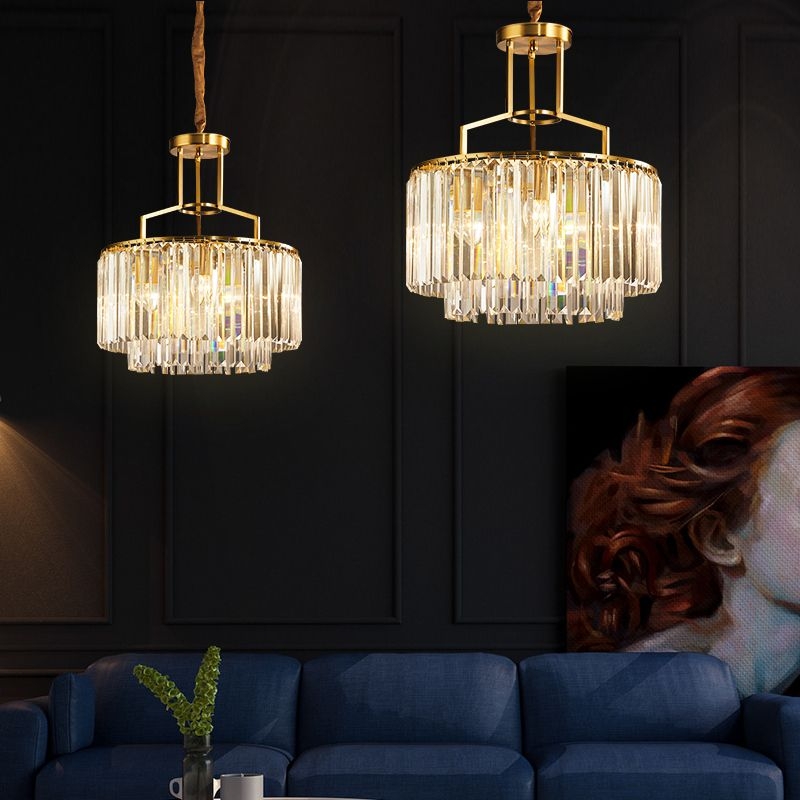 Elegant Modern Crystal Chandeliers for Living Room