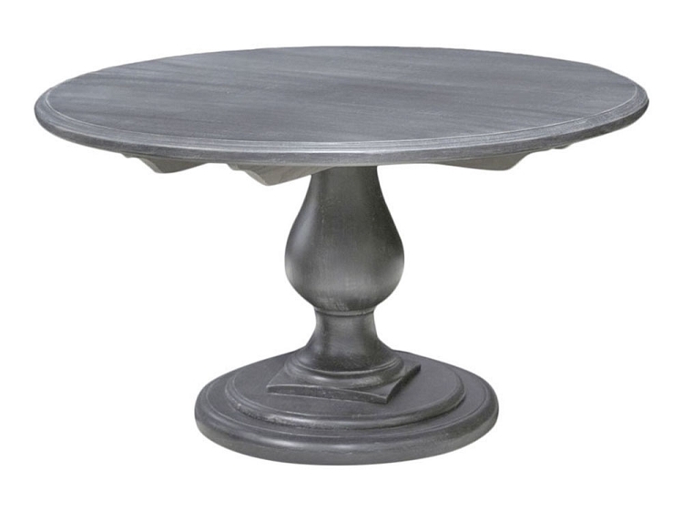 Elegant Round Black Lafayette Dining Table