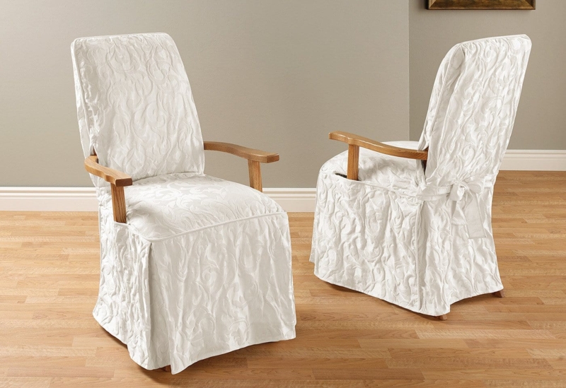 Chair Covers For Dining Room Chairs With Arms