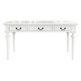 Elegant White Wooden Phillip Scott Desk
