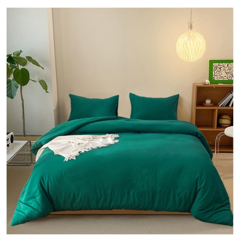 Emerald Green Comforter Set for Cozy Bedrooms
