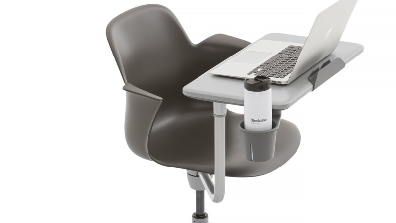 Ergonomic Node Classroom Seating with Mobile Tablet Arm