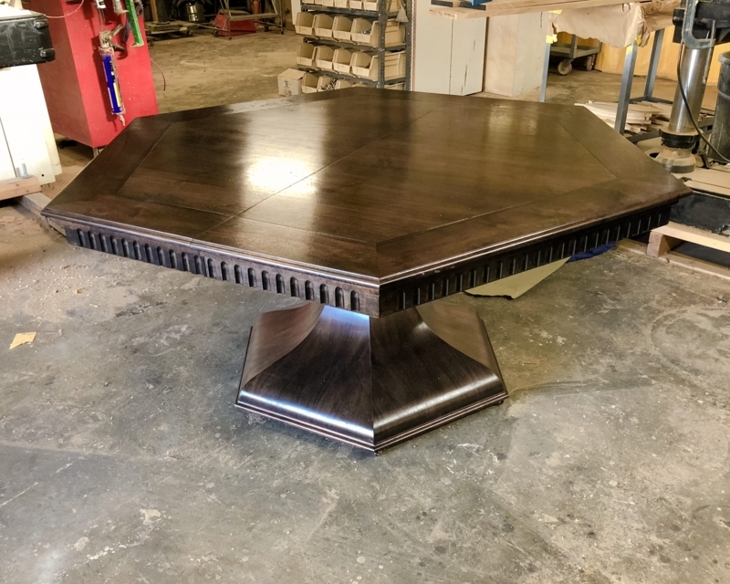Expandable Hexagon Table - MDM Design Studio