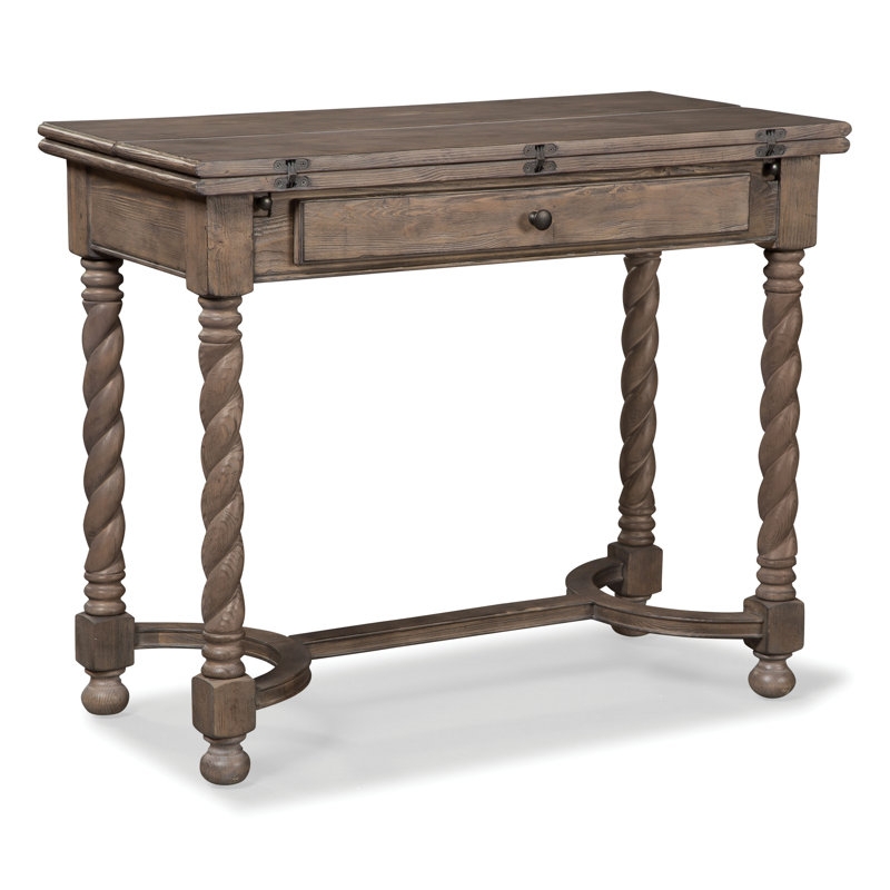Fairfield Chair Edgewood Rustic Flip-Top Console Table