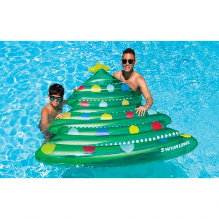 Festive Christmas Tree Inflatable Pool Float