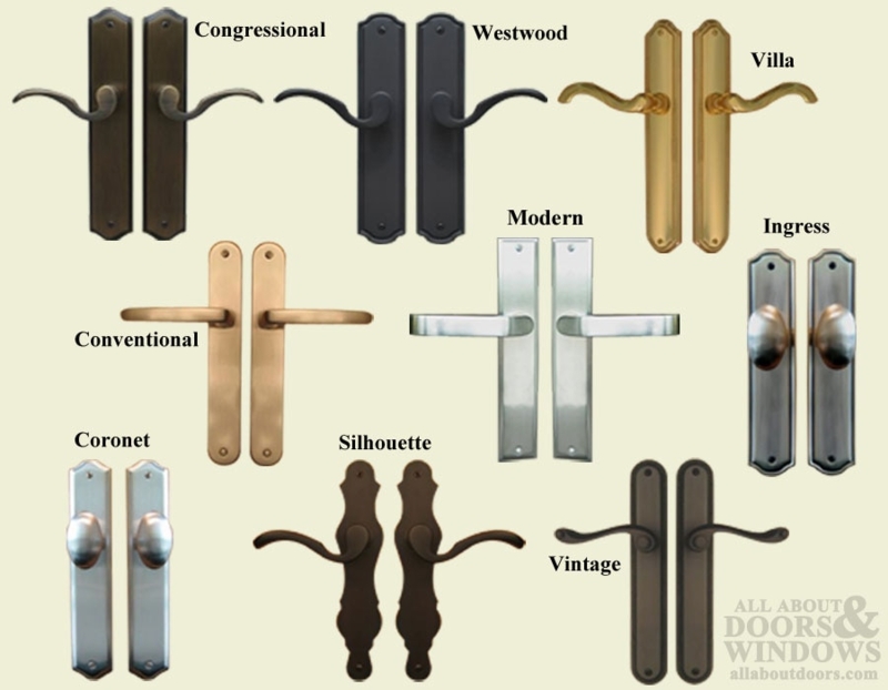 French Doors and Hinged Patio Doors : French Door Handleset